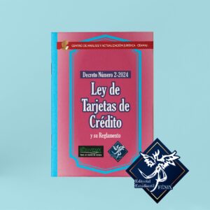 Ley de Tarjetas de Crédito y su Reglamento. Engrapada.